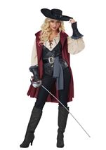 Lady Musketeer Women Costume 