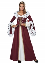 Adult Royal Story Book Queen  Women Costume