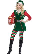 Festive Elf Women Costume