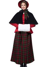 Holiday Caroler Women Costume