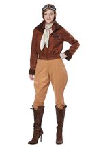 Amelia Earhart Women Costume