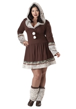 Plus Eskimo Kisses Women Costume