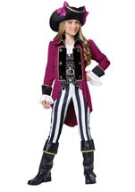 Kids Fashion Girls Pirate Costume