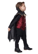 Kids Swanky Vampire Scary Toddler Costume