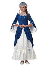 Colonial Era Girls Costume