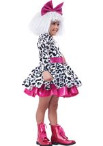 Kids Disco Diva Girls Costume