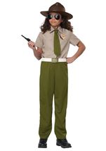 Kids Junior Park Ranger Unisex Costume