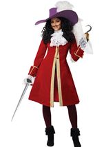 Adult Captain Hook Women Costume