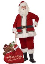 Deluxe Santa Claus Men Costume