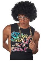 Jumbo Afro Men Wig Black