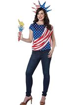 Miss Independence 4th July Women Costume