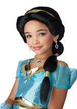 Kids Arabian Princess Girls Wig