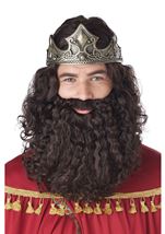 Biblical King Wig And Beard