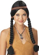 Indian Maiden Black Woman Wig