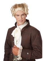 Adult Peruke Blonde Men Wig