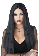 Gothic Matriarch Women Wig Black