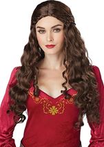 Lady Guinevere Brunette Woman Wig