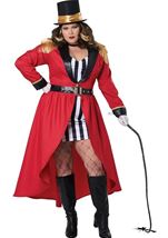 Adult Ravishing Ringmaster Women Plus Costume