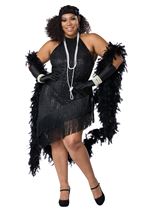 Adult Fabulous Flapper Women Plus Costume