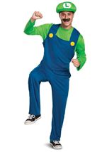 Super Mario Luigi Men Costume