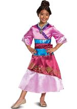 Mulan Classic Girls Costume