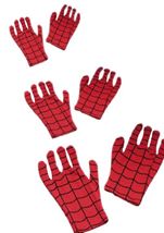 Spiderman Gloves Adult Comic 