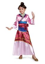 Mulan Disney Princess Girls Warrior Costume