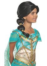 Jasmine Girls Disney Princess Wig