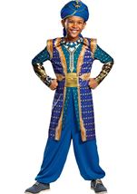 Kids Aladdins Genie Boys Costume