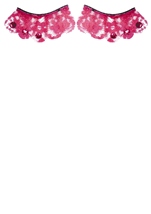 Pink Lace Eyelashes