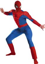 Spiderman Muscle Deluxe Men Costume