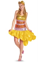 Sesame Big Bird Sequin Women  Costume 