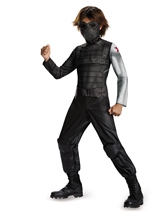 Kids Captain America Winter Soldier Boys Costume