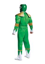 Adult Green Ranger Muscle Men Costume