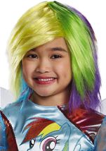 Rainbow Dash Girls Wig