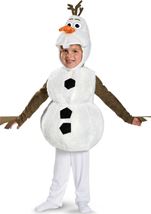 Olaf Frozen Movie Kids Snowman Costume