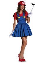 Adult Mario Woman Deluxe Costume