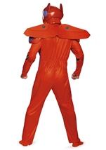 Adult  Baymax Big Hero Red Men Deluxe Costume