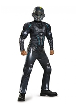 Spartan Halo Locke Boys Muscle Costume