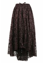 Adult Brown Lace Women Skirt