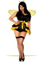 Adult Queen Bee Corset Women Costume