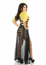 Adult Hot Bumblebee Corset Women Costume