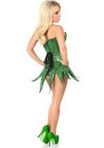 Adult Green Sequin Corset Dress Women Costume