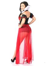 Adult Plus Size Hot Red Queen Fairy Tale Women Costume