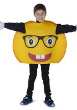 Glasses Smiley Emoji Unisex Costume