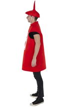 Adult Ketchup Bottle Unisex Costume