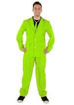 Neon Lemon Suit Men Costume
