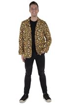 Men Emoji Printed Jacket