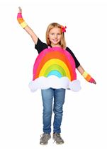 Kids Girls Rainbow  Costume