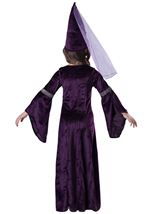 Kids Purple Medieval Princess Girls Costume